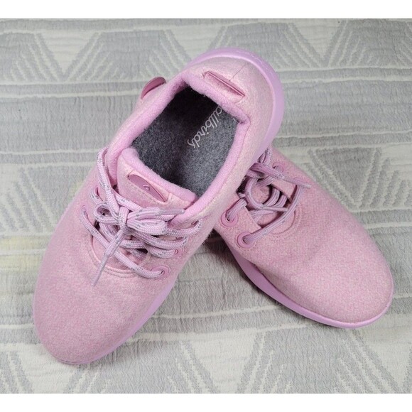 Allbirds Women’s Wool Runners – Size 9 – Pink Merino Wool Sneakers - Picture 1 of 7